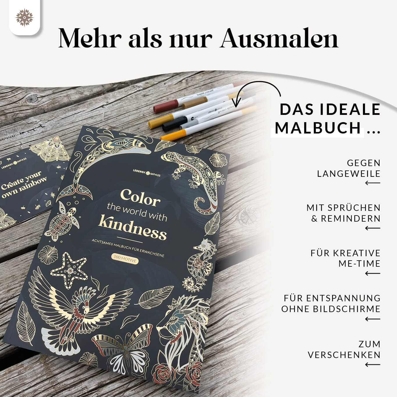 XXL Malbuch für Erwachsene - 100 Motive - Image 5
