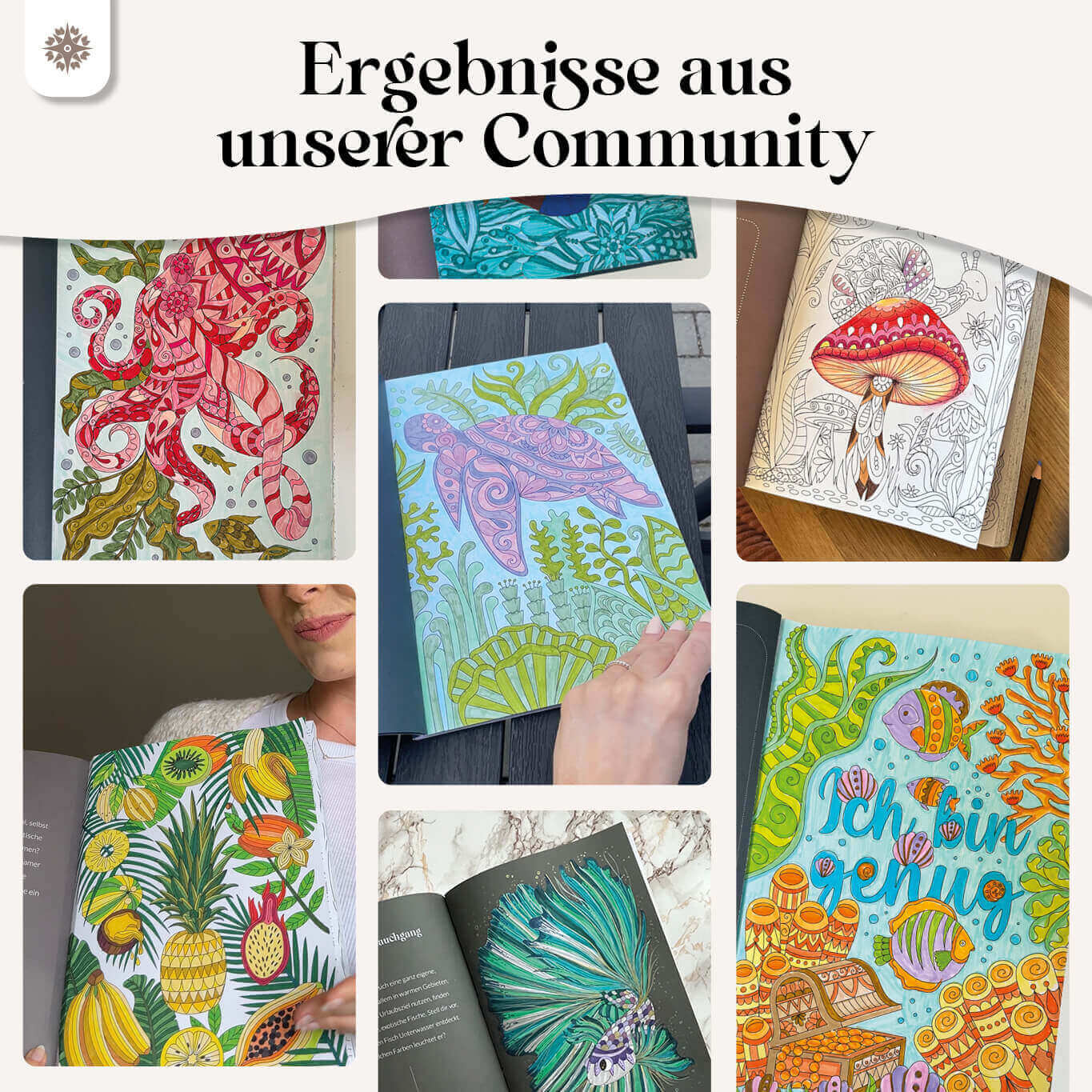XXL Malbuch für Erwachsene - 100 Motive - Image 6