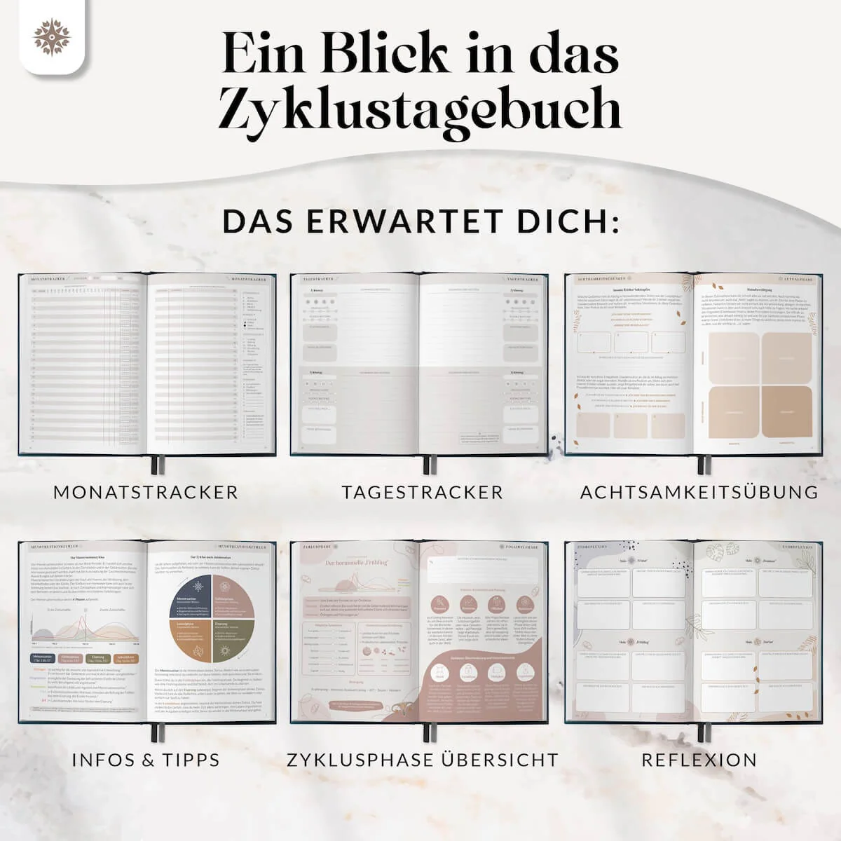 Zyklustagebuch "CYCLE" - mit Poster DIN A5 - Image 15