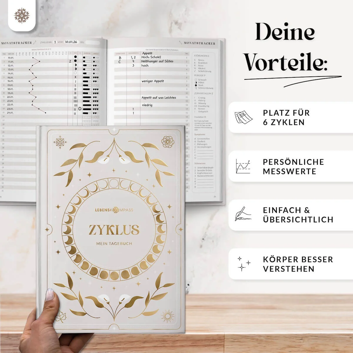 Zyklustagebuch "CYCLE" - mit Poster DIN A5 - Image 4